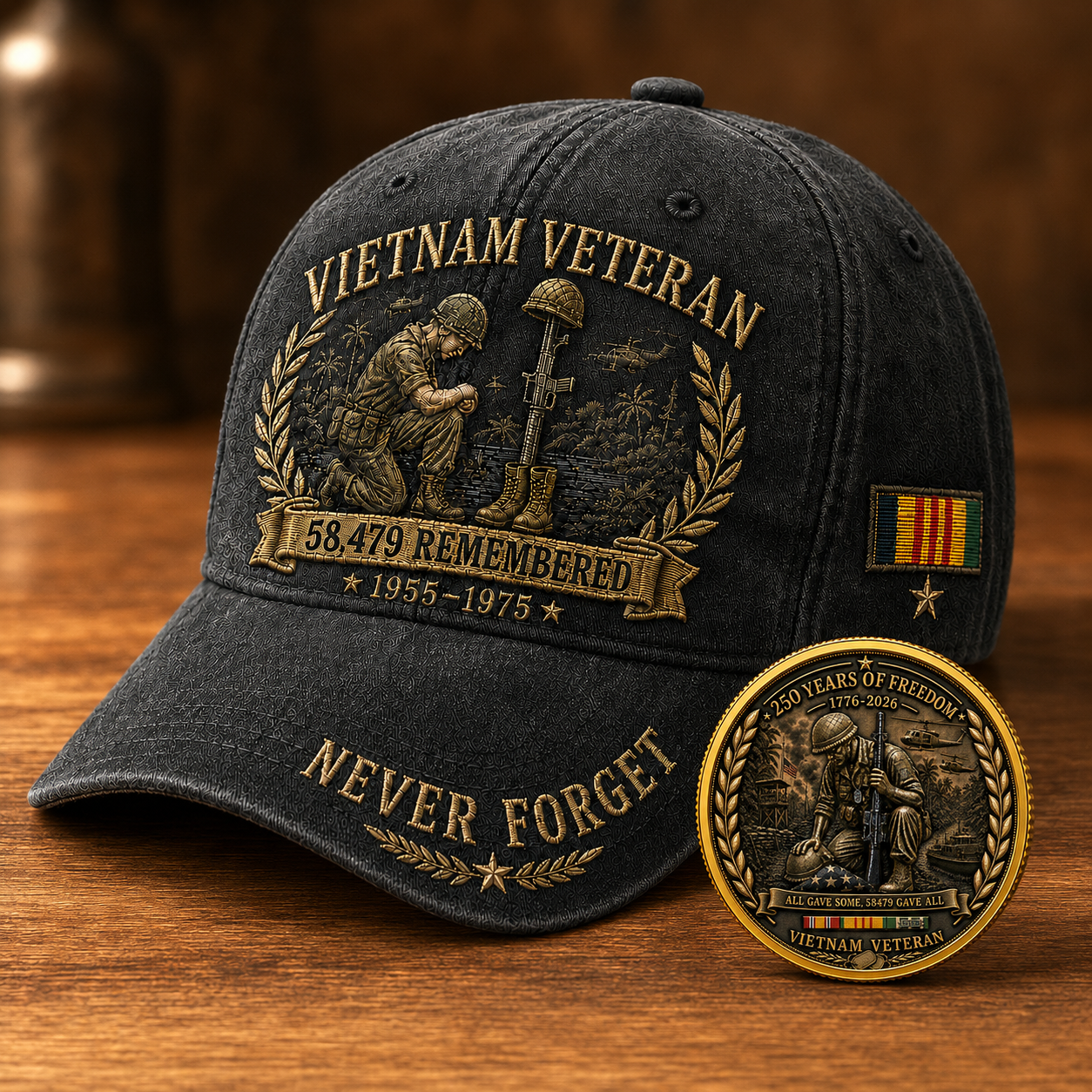 Free Honor Coin With Every Cap Purchase