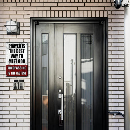 🔥LAST DAY 49% OFF - Metal No Trespassing Signs Private Property Funny