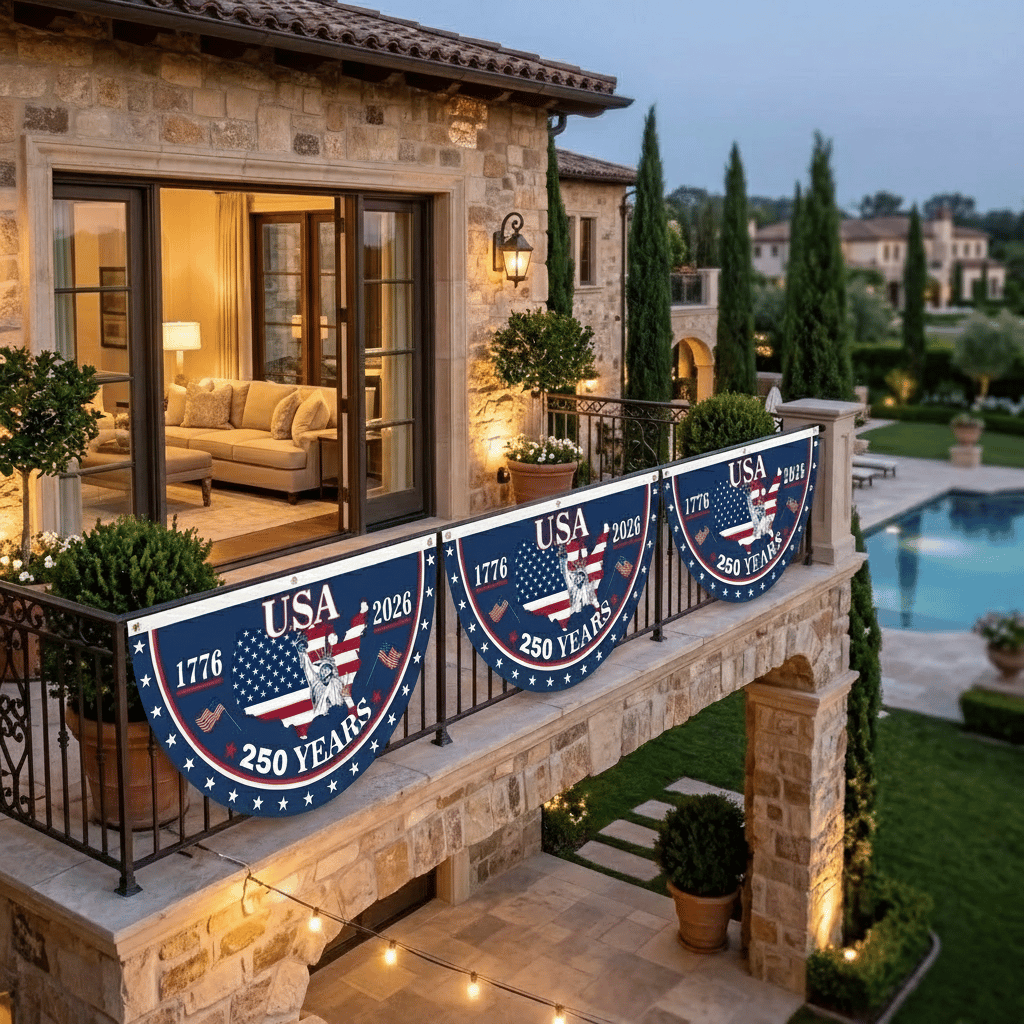 250th Anniversary USA Fan Flag