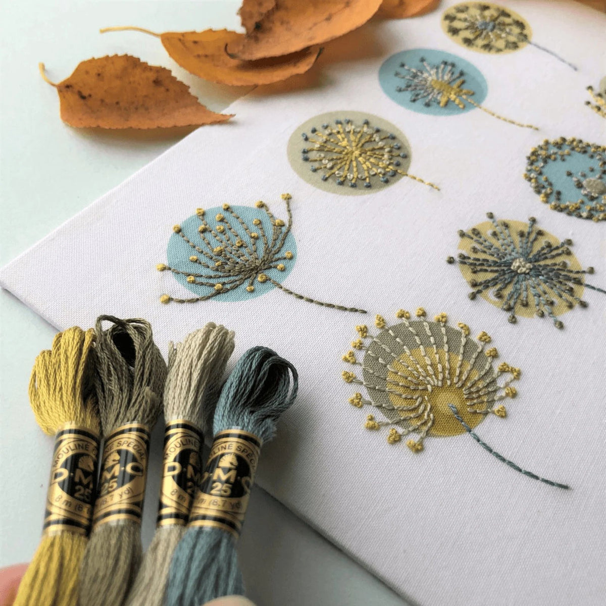 🔥LAST DAY 49% OFF-Interesting Cactus Hand Embroidery Kit