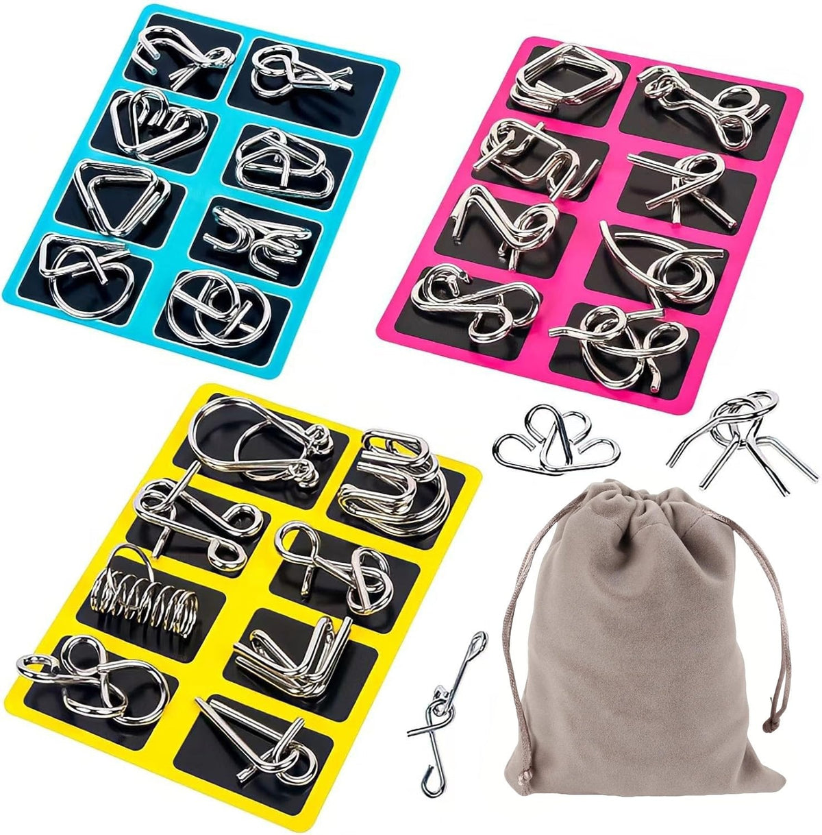 The Best Christmas Gift🎁 Metal Montessori Puzzle Solving