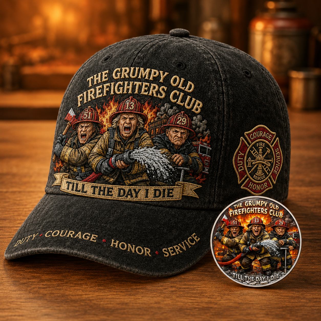 Free Honor Coin With Every Cap Purchase