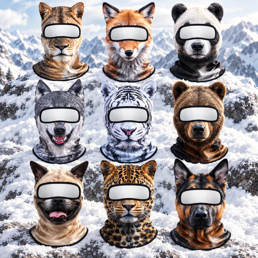 WildFace™ Funny Animal Fleece Winter Mask