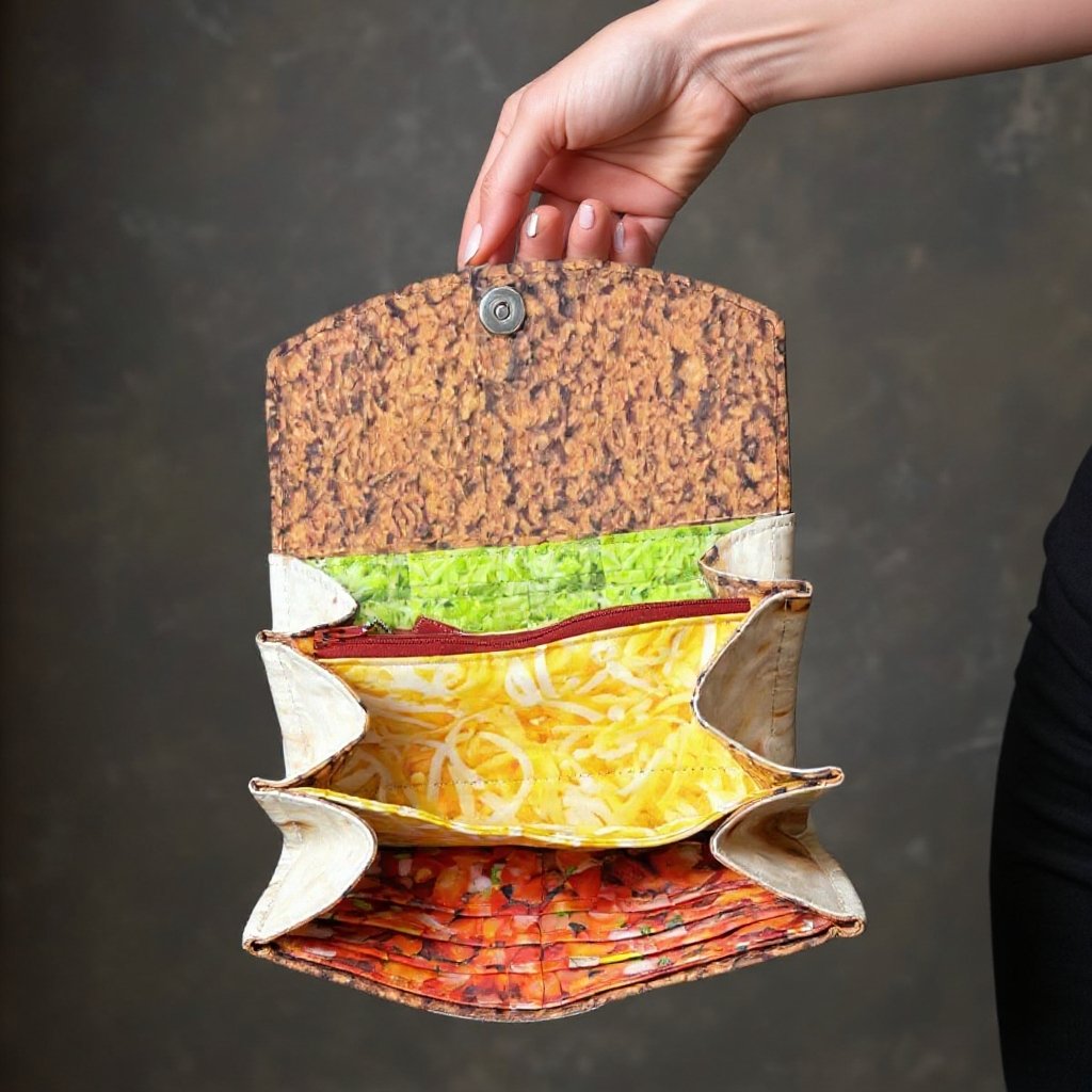 🔥LAST DAY 49% OFF - The Burrito Wallet – Your All-in-One Style & Storage Wrap! 🌯✨