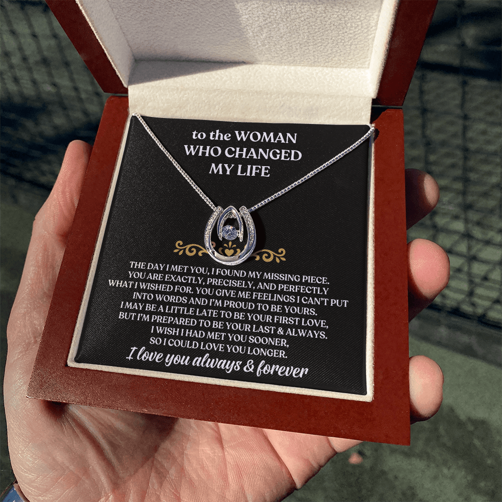 Jewelry To The Woman Who Changed My Life - Beautiful Gift Set - SS62V2